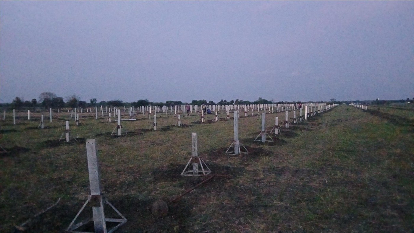 500 MW solar project site, Virudhunagar